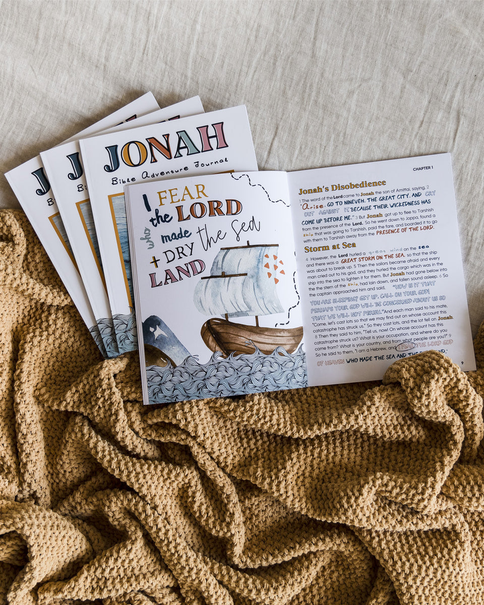 Jonah Bible Adventure Journal – Abideco